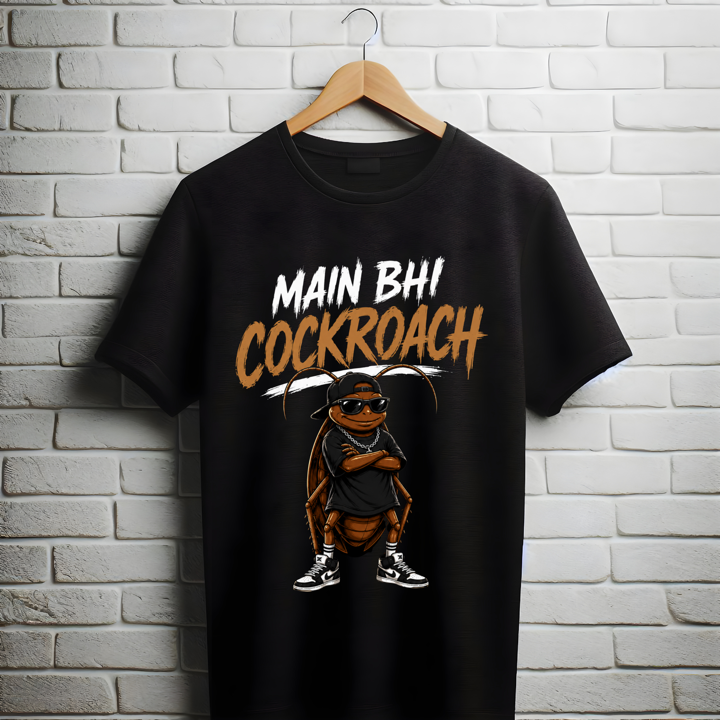 Main Bhi Cockroach Oversized T-Shirt
